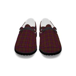 ScotsTee Shop Scottish Donald of Boisdale Tartan Plaid Canvas Loafer Shoes