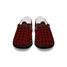 ScotsTee Shop Scottish Donald of Ardnamurchan Tartan Plaid Canvas Loafer Shoes