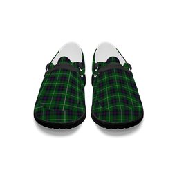 ScotsTee Shop Scottish Donald of The Isles Tartan Plaid Canvas Loafer Shoes
