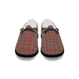 ScotsTee Shop Scottish Dunbar Ancient Tartan Plaid Canvas Loafer Shoes