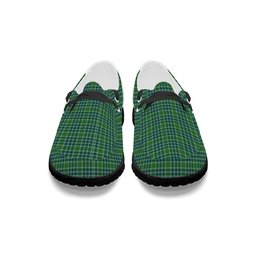 ScotsTee Shop Scottish Donald Lord of the Isles Hunting Ancient Tartan Plaid Canvas Loafer Shoes