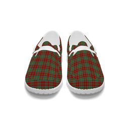 ScotsTee Shop Scottish Donald of Kingsburgh Tartan Plaid Canvas Loafer Shoes