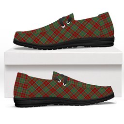 ScotsTee Shop Scottish Donald of Kingsburgh Tartan Plaid Canvas Loafer Shoes