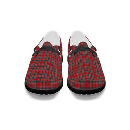 ScotsTee Shop Scottish Donald of Lochmaddy Modern Tartan Plaid Canvas Loafer Shoes