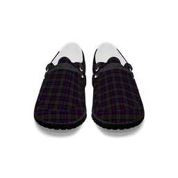 ScotsTee Shop Scottish Donald of Clan Ranald Tartan Plaid Canvas Loafer Shoes
