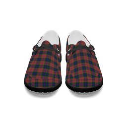 ScotsTee Shop Scottish Fraser of Boblainy Hugh Tartan Plaid Canvas Loafer Shoes
