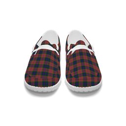 ScotsTee Shop Scottish Fraser of Boblainy Hugh Tartan Plaid Canvas Loafer Shoes