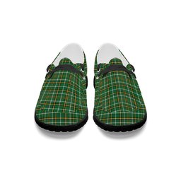 ScotsTee Shop Scottish Foster Hunting Ancient Tartan Plaid Canvas Loafer Shoes