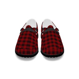ScotsTee Shop Scottish Erskine MacGregor-Hastie Tartan Plaid Canvas Loafer Shoes