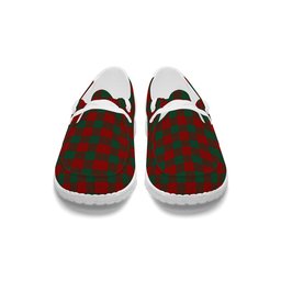 ScotsTee Shop Scottish Erskine Tartan Plaid Canvas Loafer Shoes