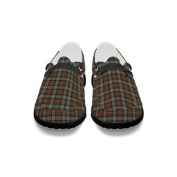 ScotsTee Shop Scottish Fergusson Weathered Tartan Plaid Canvas Loafer Shoes
