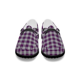 ScotsTee Shop Scottish Dunlop Dress Tartan Plaid Canvas Loafer Shoes