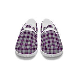 ScotsTee Shop Scottish Dunlop Dress Tartan Plaid Canvas Loafer Shoes