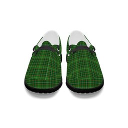 ScotsTee Shop Scottish Foster Hunting Tartan Plaid Canvas Loafer Shoes