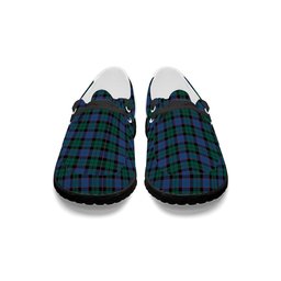 ScotsTee Shop Scottish Ferguson of Balquhidder Modern Tartan Plaid Canvas Loafer Shoes