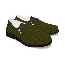 ScotsTee Shop Scottish Fulton SC Tartan Plaid Canvas Loafer Shoes