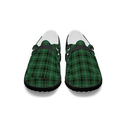 ScotsTee Shop Scottish Fraser Gathering Hunting Ancient Tartan Plaid Canvas Loafer Shoes