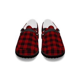 ScotsTee Shop Scottish Erskine Paton Tartan Plaid Canvas Loafer Shoes