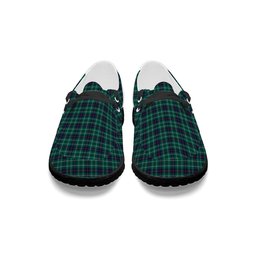 ScotsTee Shop Scottish Duncan Modern Clan Tartan Plaid Canvas Loafer Shoes