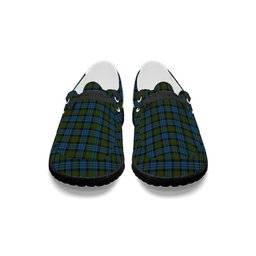 ScotsTee Shop Scottish Fletcher of Dunans Tartan Plaid Canvas Loafer Shoes