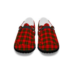 ScotsTee Shop Scottish Dunbar Modern Tartan Plaid Canvas Loafer Shoes