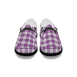 ScotsTee Shop Scottish Dunlop Dress Ancient Tartan Plaid Canvas Loafer Shoes