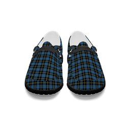 ScotsTee Shop Scottish Ewbank Modern Clan Tartan Plaid Canvas Loafer Shoes