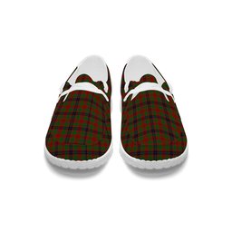 ScotsTee Shop Scottish Fulton 1999 Tartan Plaid Canvas Loafer Shoes