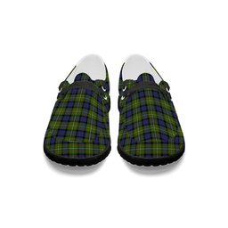 ScotsTee Shop Scottish Fergusson Modern Tartan Plaid Canvas Loafer Shoes