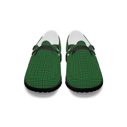 ScotsTee Shop Scottish Galloway Hunting Ancient Tartan Plaid Canvas Loafer Shoes
