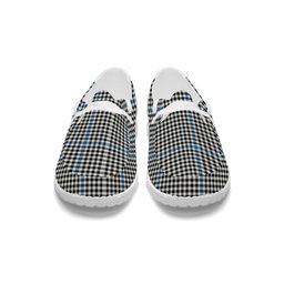 ScotsTee Shop Scottish Gladstanes Ancient Tartan Plaid Canvas Loafer Shoes