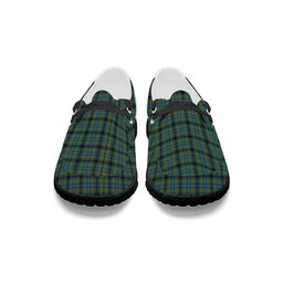 ScotsTee Shop Scottish Gillies Ancient Tartan Plaid Canvas Loafer Shoes