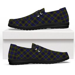ScotsTee Shop Scottish Gillies 1 Tartan Plaid Canvas Loafer Shoes