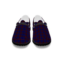 ScotsTee Shop Scottish Hume Modern Tartan Plaid Canvas Loafer Shoes