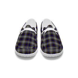 ScotsTee Shop Scottish Highfield Dress Tartan Plaid Canvas Loafer Shoes