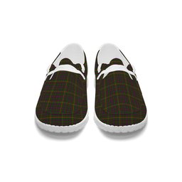 ScotsTee Shop Scottish Hall 1994 Tartan Plaid Canvas Loafer Shoes
