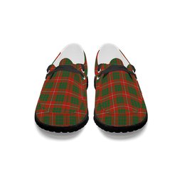 ScotsTee Shop Scottish Gregor of Balquhidder Ancient Tartan Plaid Canvas Loafer Shoes