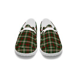 ScotsTee Shop Scottish Hohenzollern Staff Tartan Plaid Canvas Loafer Shoes