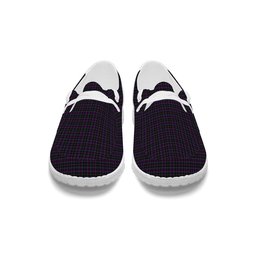 ScotsTee Shop Scottish Harriss Dylan & Family Tartan Plaid Canvas Loafer Shoes