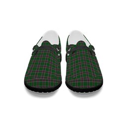 ScotsTee Shop Scottish Gray Hunting Tartan Plaid Canvas Loafer Shoes