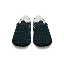 ScotsTee Shop Scottish Gunn Modern Clan Tartan Plaid Canvas Loafer Shoes