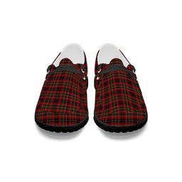 ScotsTee Shop Scottish Innes of Moray Tartan Plaid Canvas Loafer Shoes