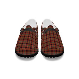 ScotsTee Shop Scottish Innes Red Ancient Tartan Plaid Canvas Loafer Shoes