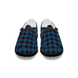 ScotsTee Shop Scottish Home Clans Originaux Tartan Plaid Canvas Loafer Shoes