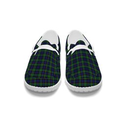 ScotsTee Shop Scottish Hogarth of Firhill Tartan Plaid Canvas Loafer Shoes