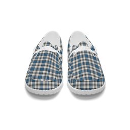ScotsTee Shop Scottish Hannay Ancient Tartan Plaid Canvas Loafer Shoes