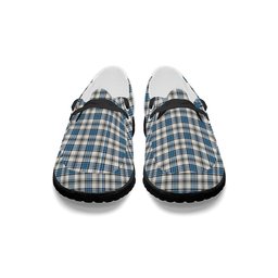 ScotsTee Shop Scottish Hannay Ancient Tartan Plaid Canvas Loafer Shoes