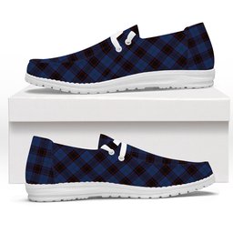 ScotsTee Shop Scottish Hume Vestiarium Scoticum Tartan Plaid Canvas Loafer Shoes