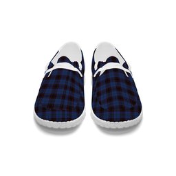 ScotsTee Shop Scottish Hume Vestiarium Scoticum Tartan Plaid Canvas Loafer Shoes