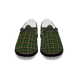 ScotsTee Shop Scottish Hamilton of Brandon Tartan Plaid Canvas Loafer Shoes